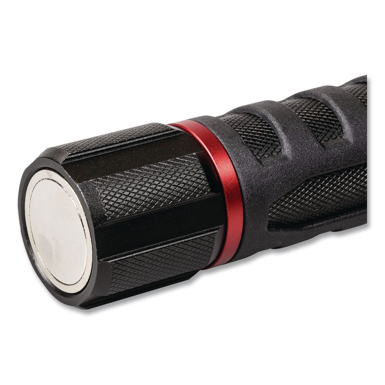 Dorcy Ultra HD Series Foldable Flashlight - LED - 500 lm Lumen - 3 x AAA - Battery - Impact Resistant, Water Resistant - Black, Red