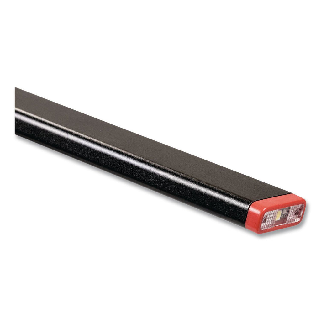 Dorcy Ultra HD Series Foldable Flashlight - LED - 500 lm Lumen - 3 x AAA - Battery - Impact Resistant, Water Resistant - Black, Red