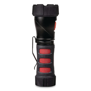 Dorcy Ultra HD Series COB Swivel Flashlight - LED - 320 lm Lumen - 3 x AAA - Battery - Metal - Impact Resistant - Black, Red