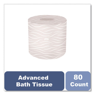 Advanced Bath Tissue, Septic Safe, 2-Ply, White, 500 Sheets/Roll, 80 Rolls/Carton