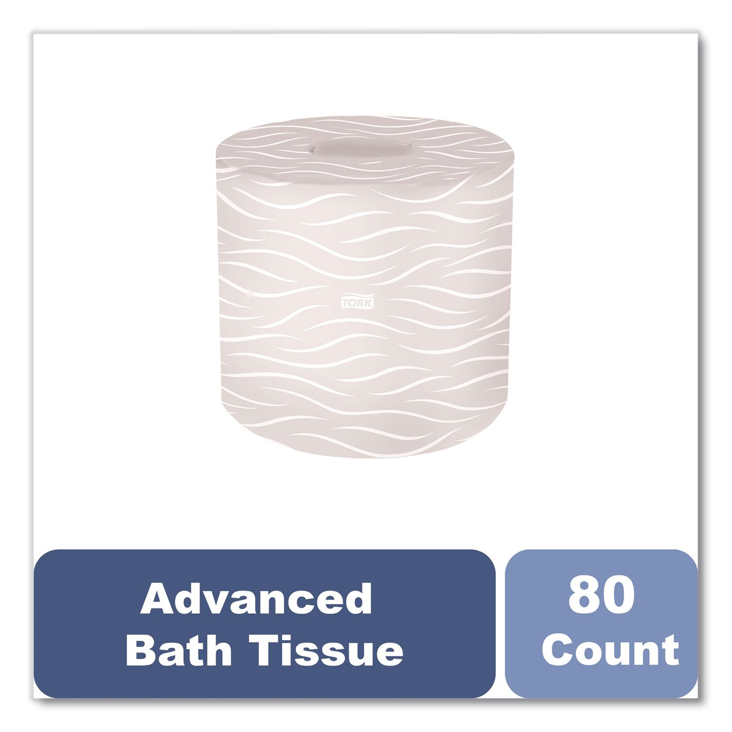 Advanced Bath Tissue, Septic Safe, 2-Ply, White, 500 Sheets/Roll, 80 Rolls/Carton
