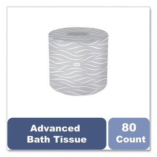 Advanced Bath Tissue, Septic Safe, 2-Ply, White, 400 Sheets/Roll, 80 Rolls/Carton