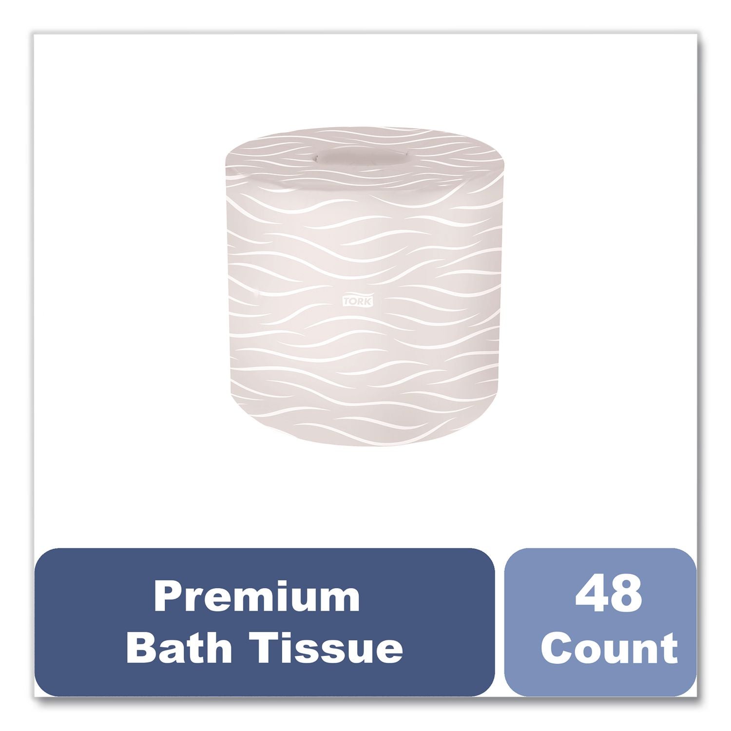 Premium Bath Tissue, Septic Safe, 2-Ply, White, 450 Sheets/Roll, 48 Rolls/Carton