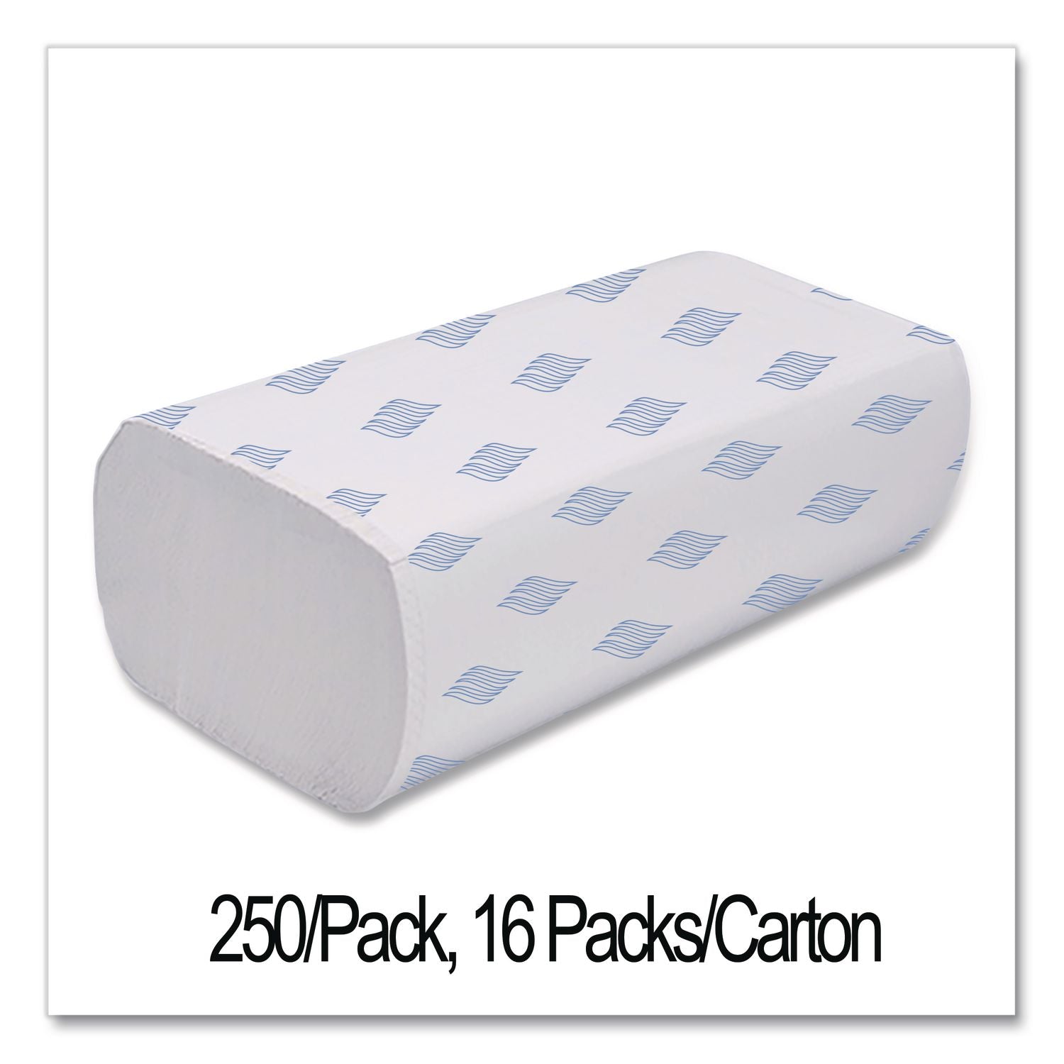 TOWEL,9.25X9,16/250,WH