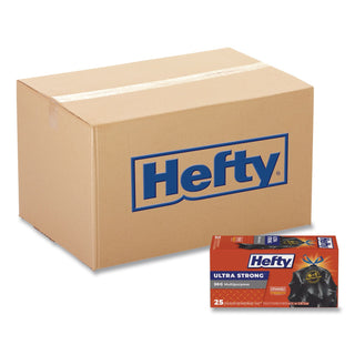 Ultra Flex Waste Bags, 30 gal, 1.05 mil, 6" x 2.1", Black, 150/Carton
