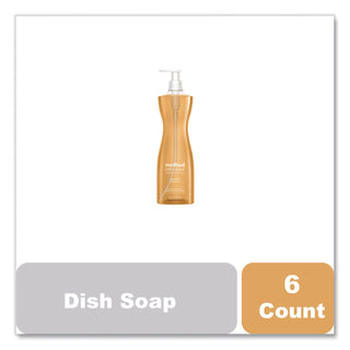 Dish Soap, Clementine, 18 oz Pump Bottle, 6/Carton