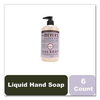 Clean Day Liquid Hand Soap, Lavender, 12.5 oz, 6/Carton