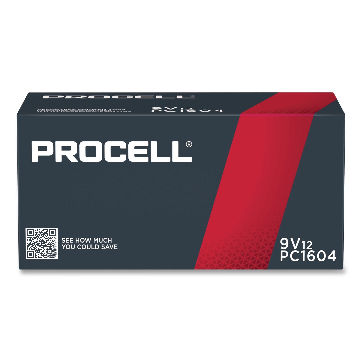 Duracell 9-Volt Procell Alkaline Constant Batteries, 12-Packs - For Industrial - 9V - 692 mAh - 9 V DC - 6 / Carton