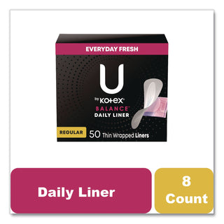 U by Kotex Barely There Panty Liner - 1 Each - Individually Wrapped
