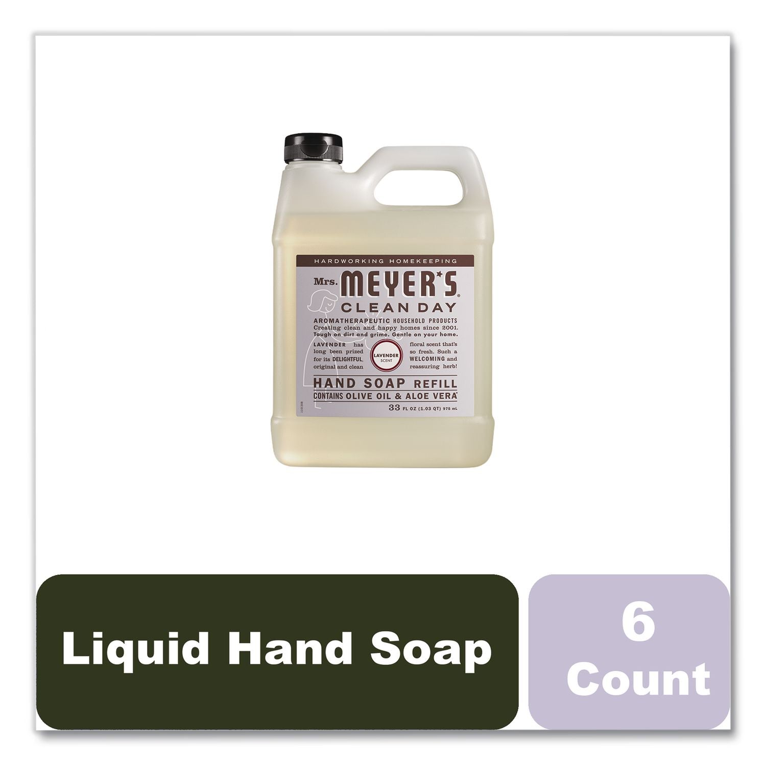 Clean Day Liquid Hand Soap Refill, Lavender, 33 oz