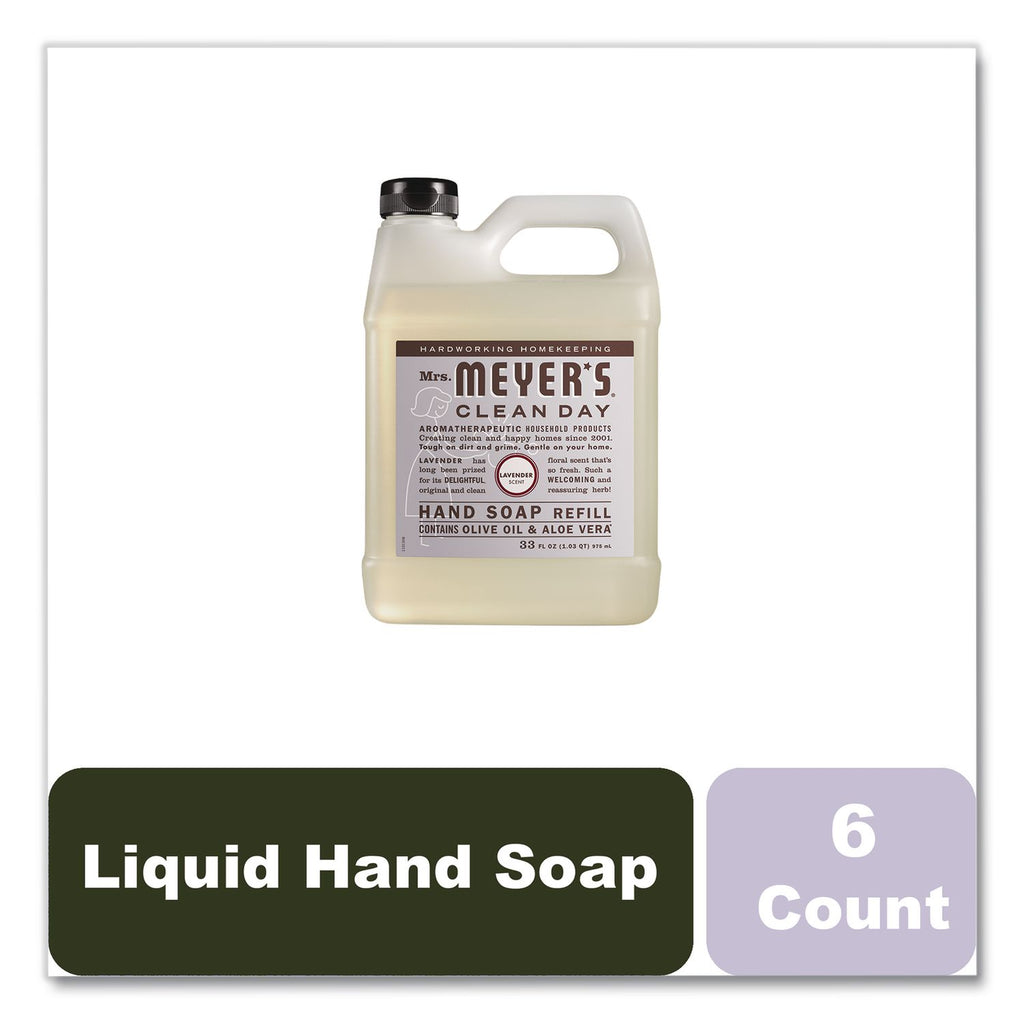 Clean Day Liquid Hand Soap, Lavender, 33 oz, 6/Carton