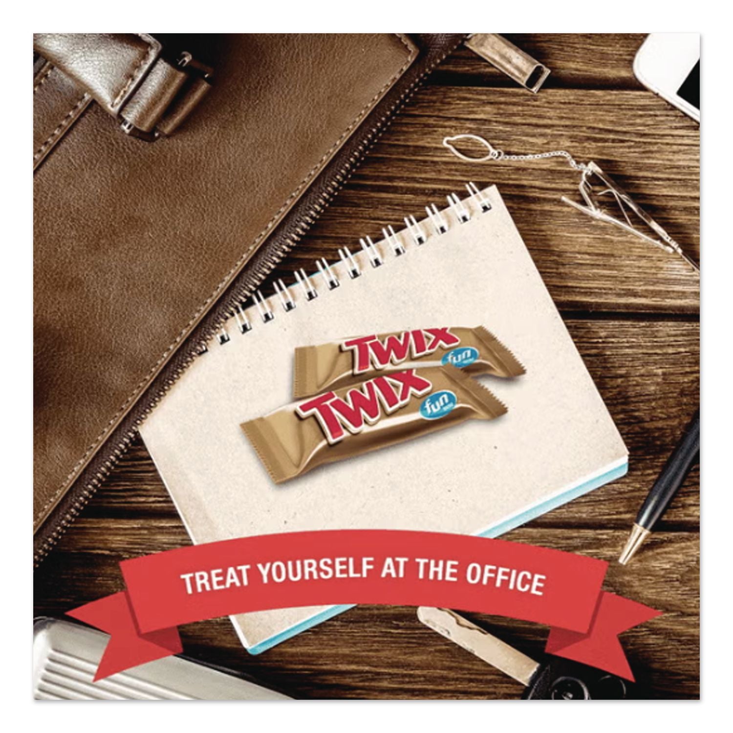 Cookie Bars, Fun Size, 10.83 oz Bag, 4 Bags/Box, Ships in 1-3 Business Days