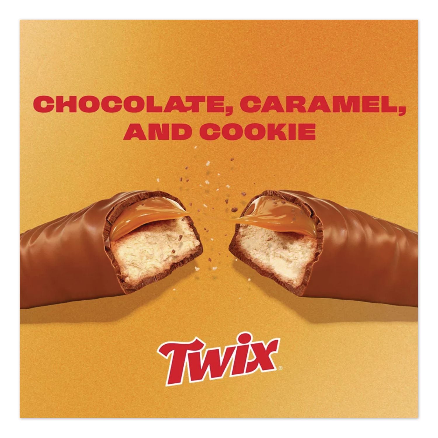 Cookie Bars, Fun Size, 10.83 oz Bag, 4 Bags/Box, Ships in 1-3 Business Days
