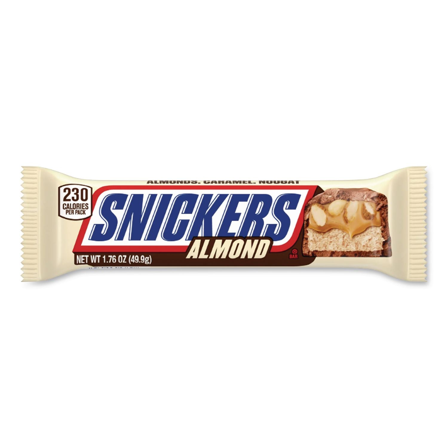 Almond Bar, 1.76 oz Bar, 24 Bars/Box, Ships in 1-3 Business Days