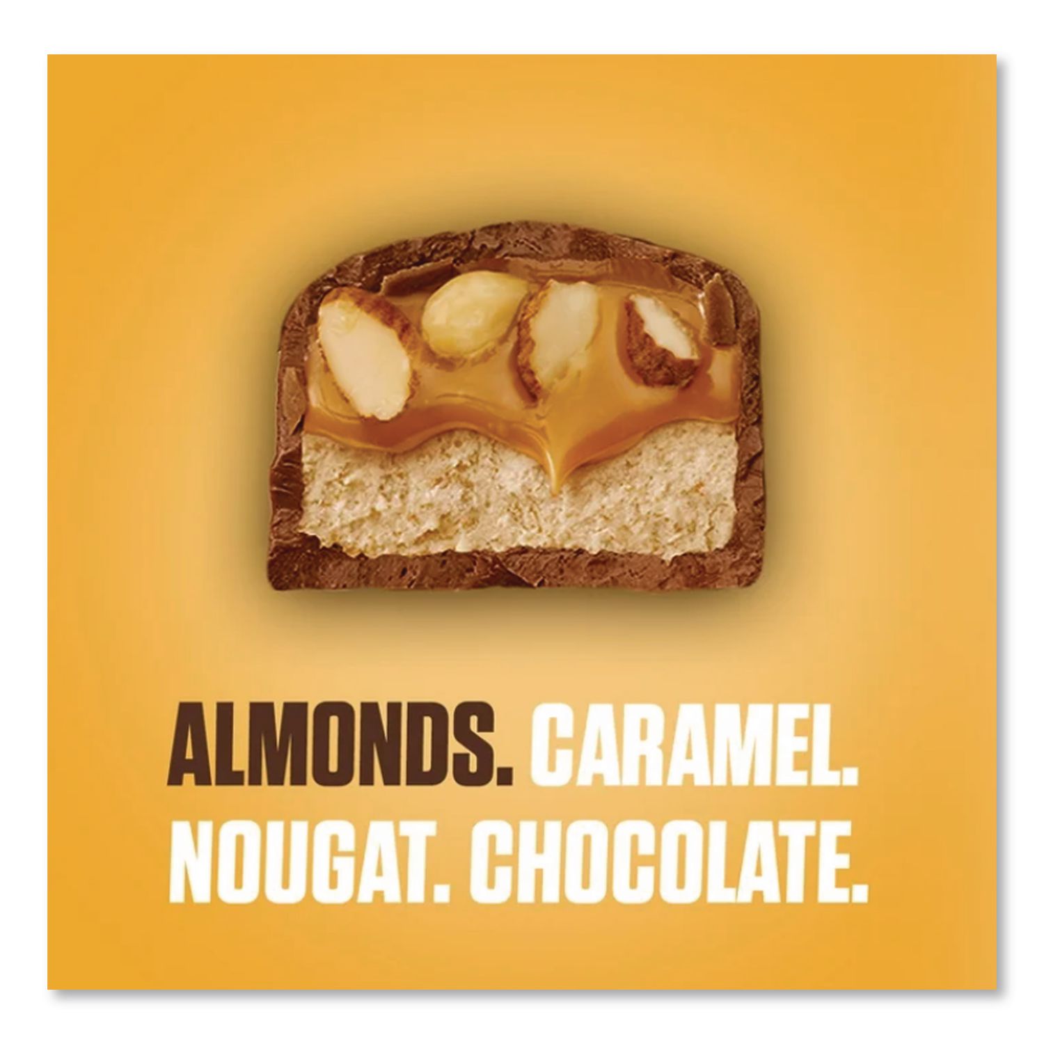 Almond Bar, 1.76 oz Bar, 24 Bars/Box, Ships in 1-3 Business Days