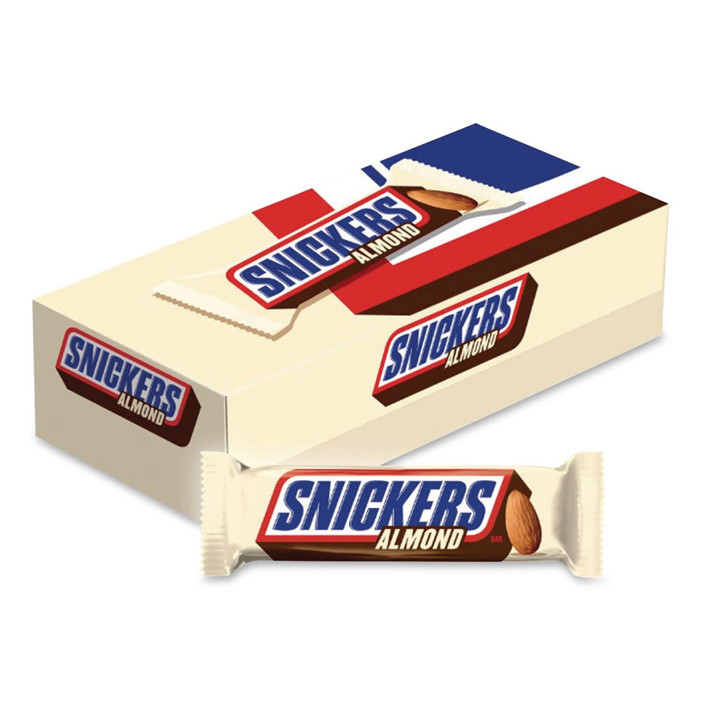 Almond Bar, 1.76 oz Bar, 24 Bars/Box, Ships in 1-3 Business Days