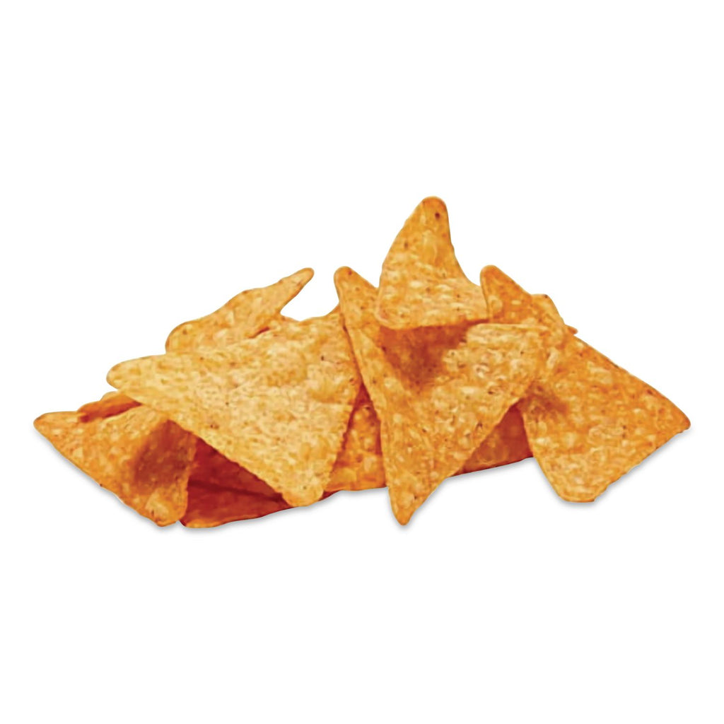 Nacho Cheese Tortilla Chips, 1 oz Snack Bag, 50/Carton, Ships in 1-3 Business Days