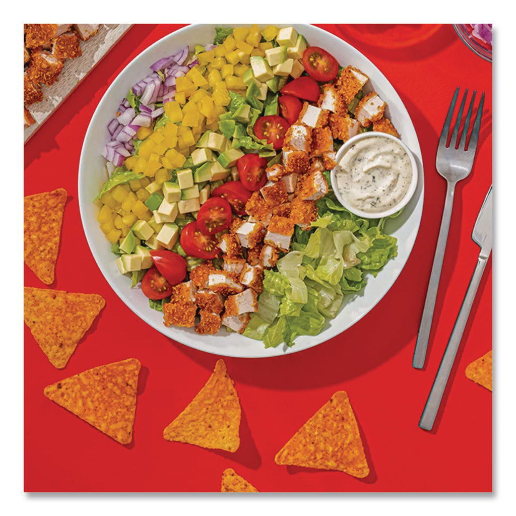 Nacho Cheese Tortilla Chips, 1 oz Snack Bag, 50/Carton, Ships in 1-3 Business Days