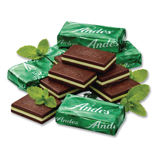 Creme de Menthe Chocolate Mint Thins, 240 Pieces/40 oz Tub, 1 Tub/Carton, Ships in 1-3 Business Days