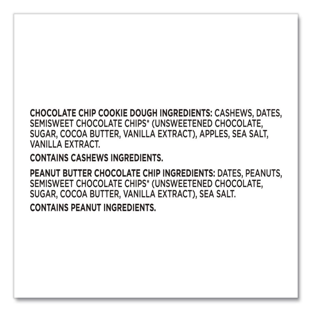 The Original Fruit and Nut Food Bar, Assorted Flavors, 1.6 oz Bar, 20 Bars/Box, Ships in 1-3 Business Days