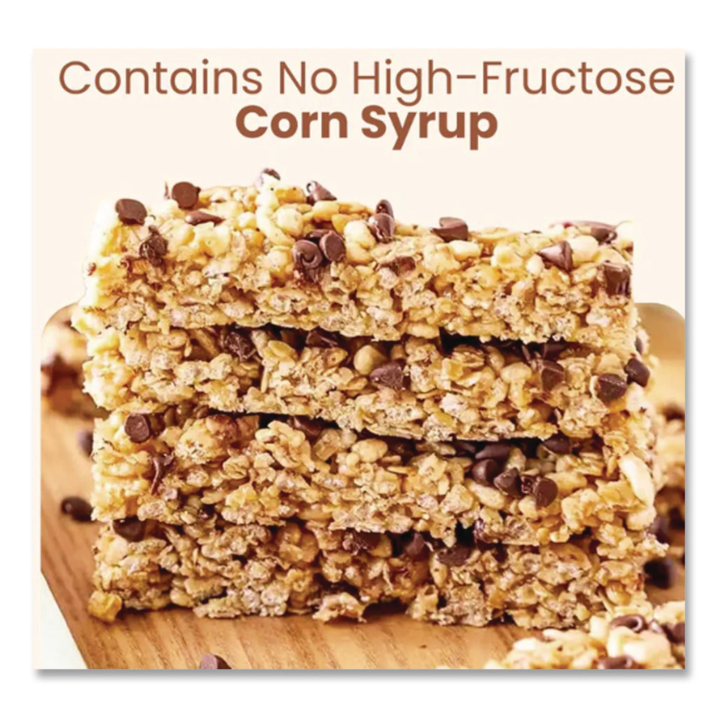 Chewy Chocolate Chip Granola Bars, 0.88 oz Bar, 60 Bars/Box, Ships in 1-3 Business Days