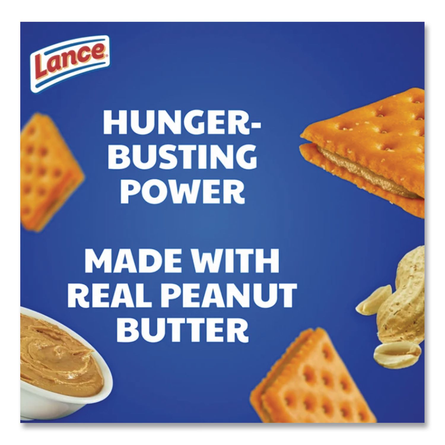 Toast Chee Peanut Butter Cracker Sandwiches, 1.52 oz Pack, 40 Packs/Box, Ships in 1-3 Business Days