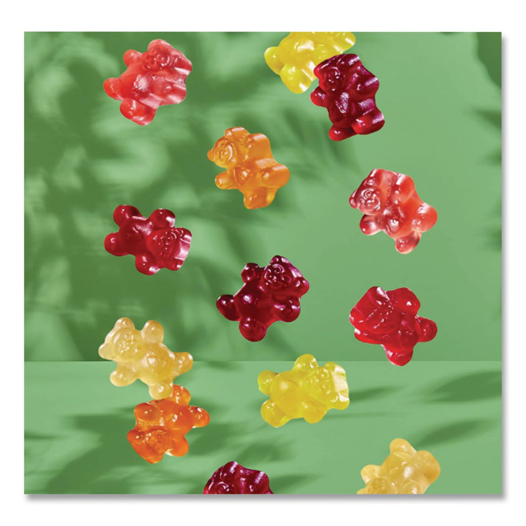Organic Gummy Bears, 0.8 oz Pouch, 65 Pouches/Carton, Ships in 1-3 Business Days