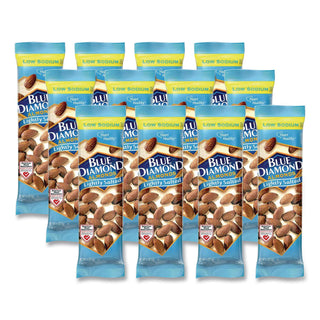 Low Sodium Lightly Salted Almonds, 1.5 oz Tube, 12 Tubes/Carton, Ships in 1-3 Business Days