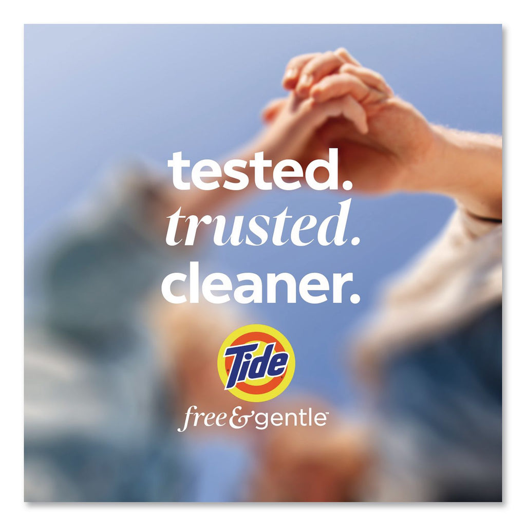 Free and Gentle Liquid Laundry Detergent, 64 Loads, 84 oz Bottle, 4/Carton