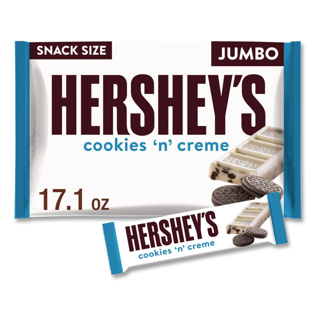 Snack Size Bars, Cookies n Creme, 17.1 oz Bag, 2/Pack, Ships in 1-3 Business Days