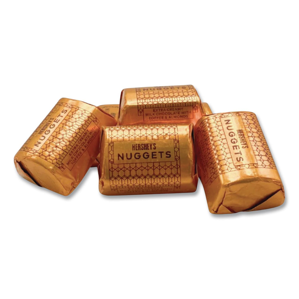 Nuggets, Bulk Pack, Milk Chocolate with Toffee and Almonds, 60 oz Bag, Ships in 1-3 Business Days