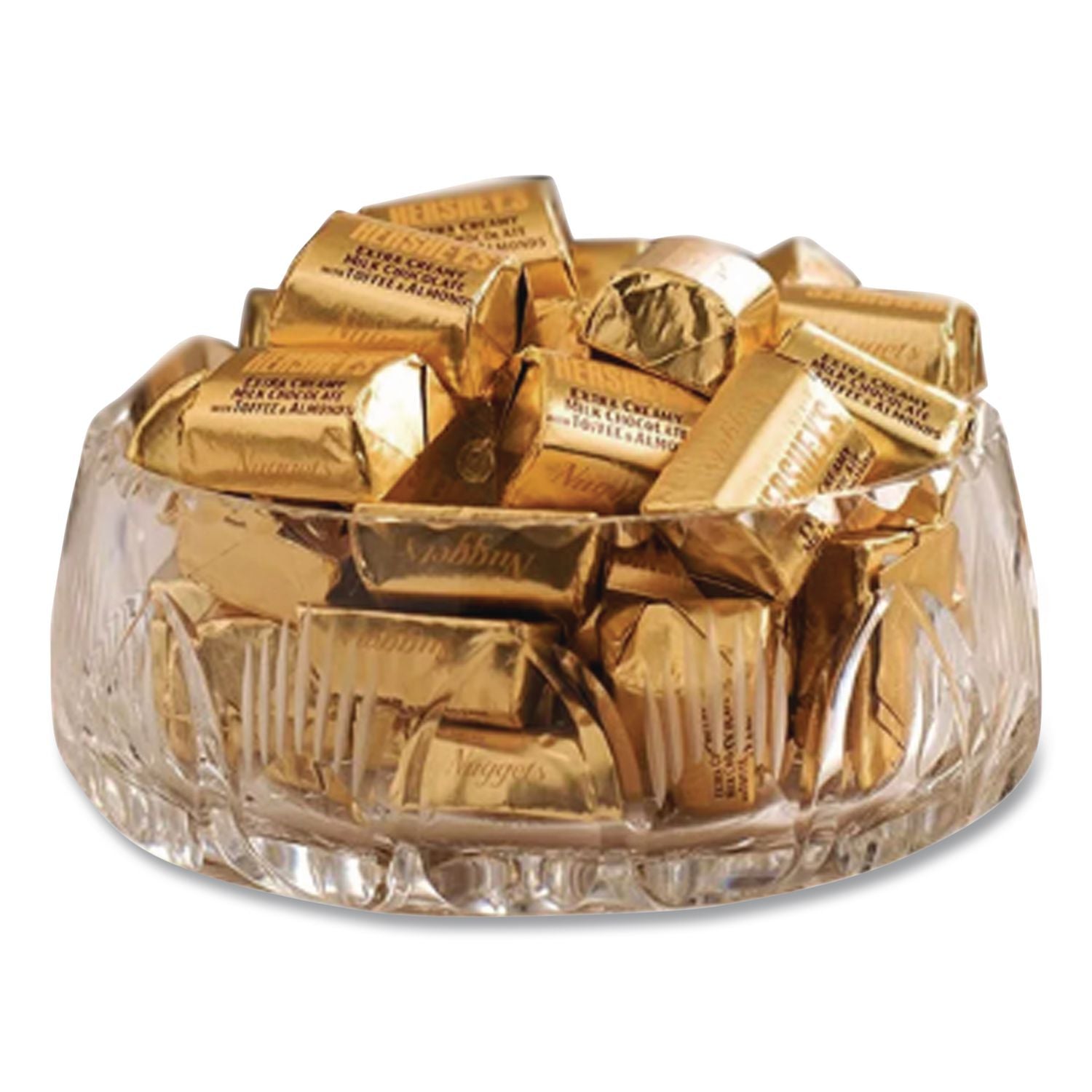 Nuggets, Bulk Pack, Milk Chocolate with Toffee and Almonds, 60 oz Bag, Ships in 1-3 Business Days