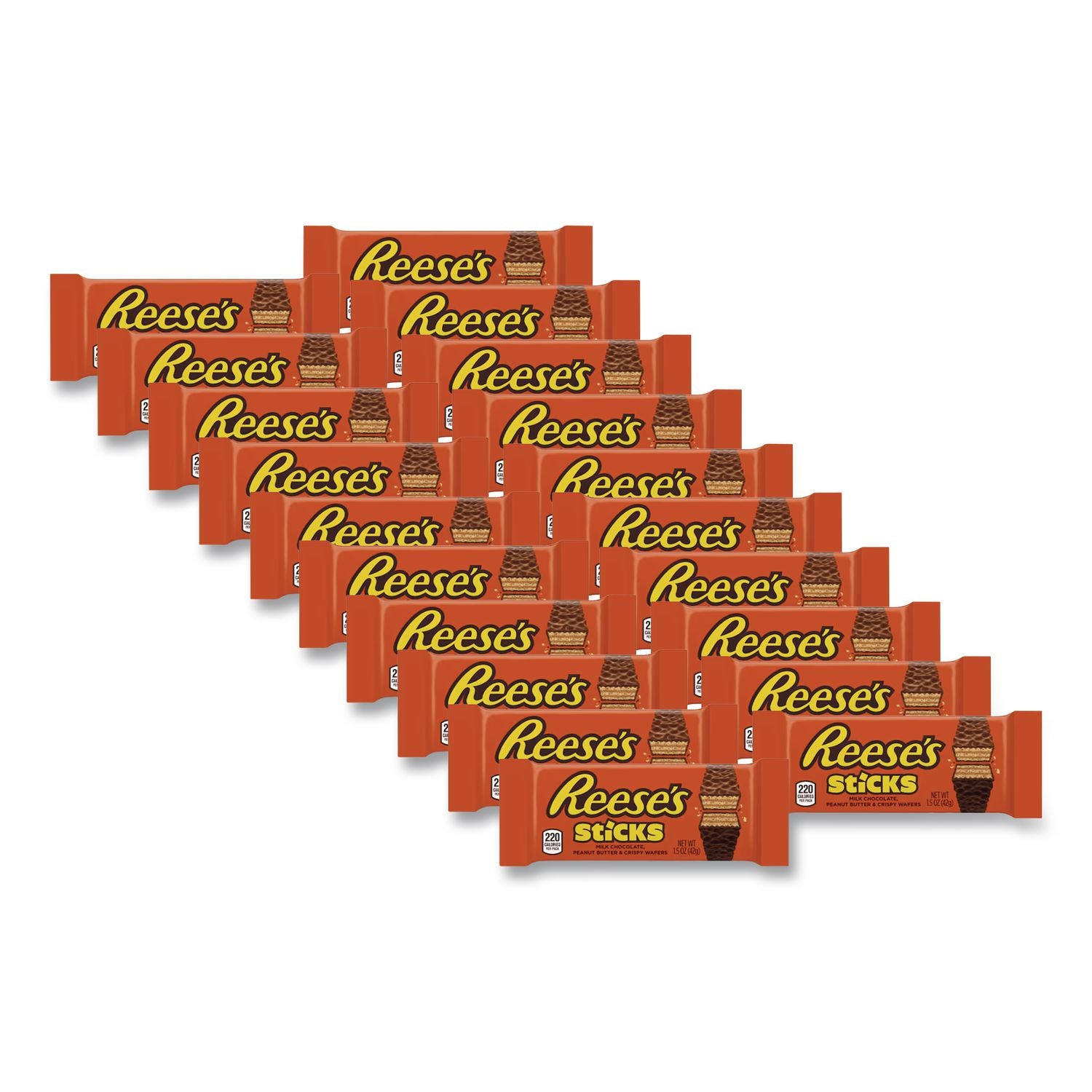STICKS Wafer Bar, 1.5 oz Bar, 20 Bars/Box, Ships in 1-3 Business Days