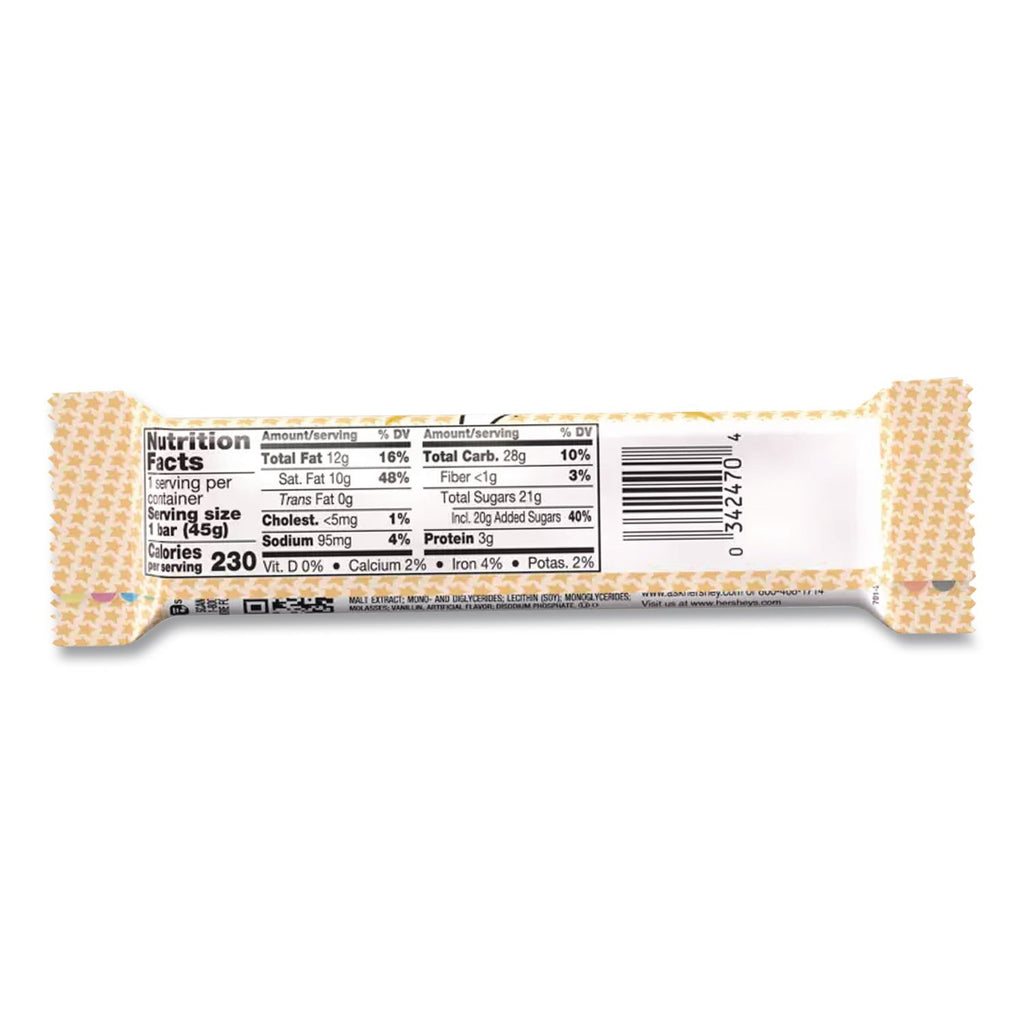 Candy Bar, 1.6 oz Bar, 36 Bars/Box, Ships in 1-3 Business Days