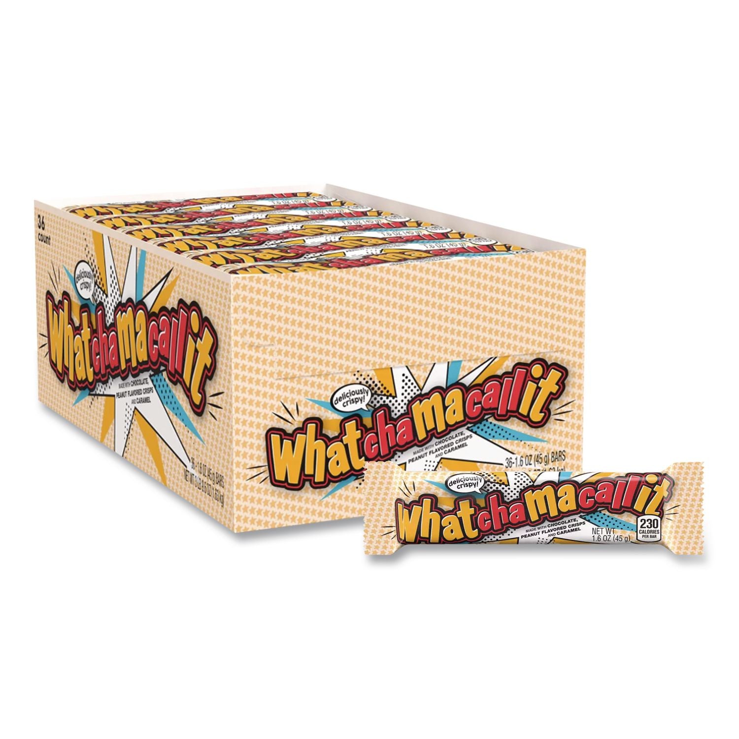Candy Bar, 1.6 oz Bar, 36 Bars/Box, Ships in 1-3 Business Days