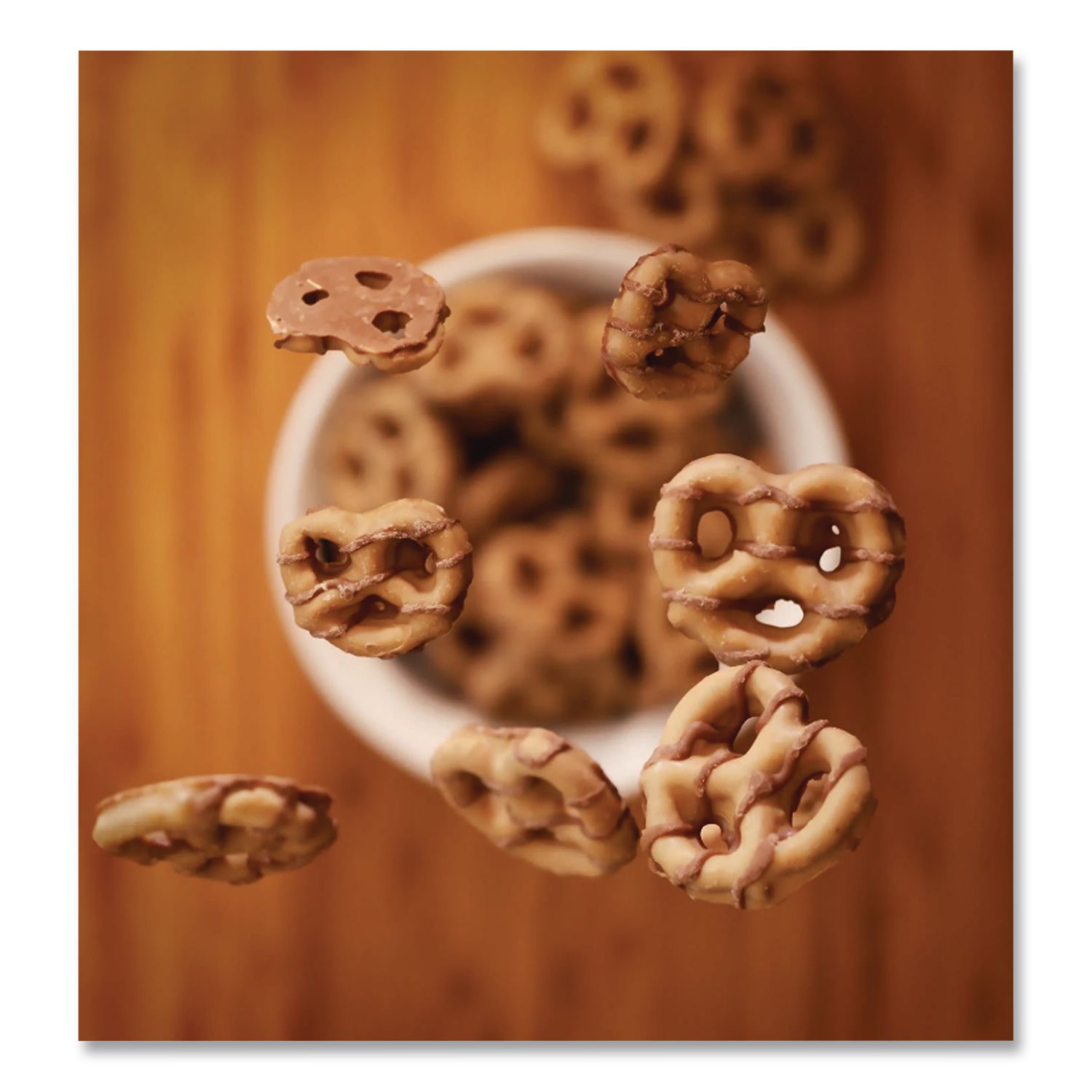 Dipped Pretzels, 4.25 oz Bag, 4/Carton, Ships in 1-3 Business Days