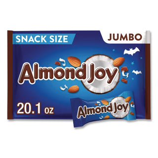 Snack Size Candy Bars, 20.1 oz Bag, 2/Carton, Ships in 1-3 Business Days