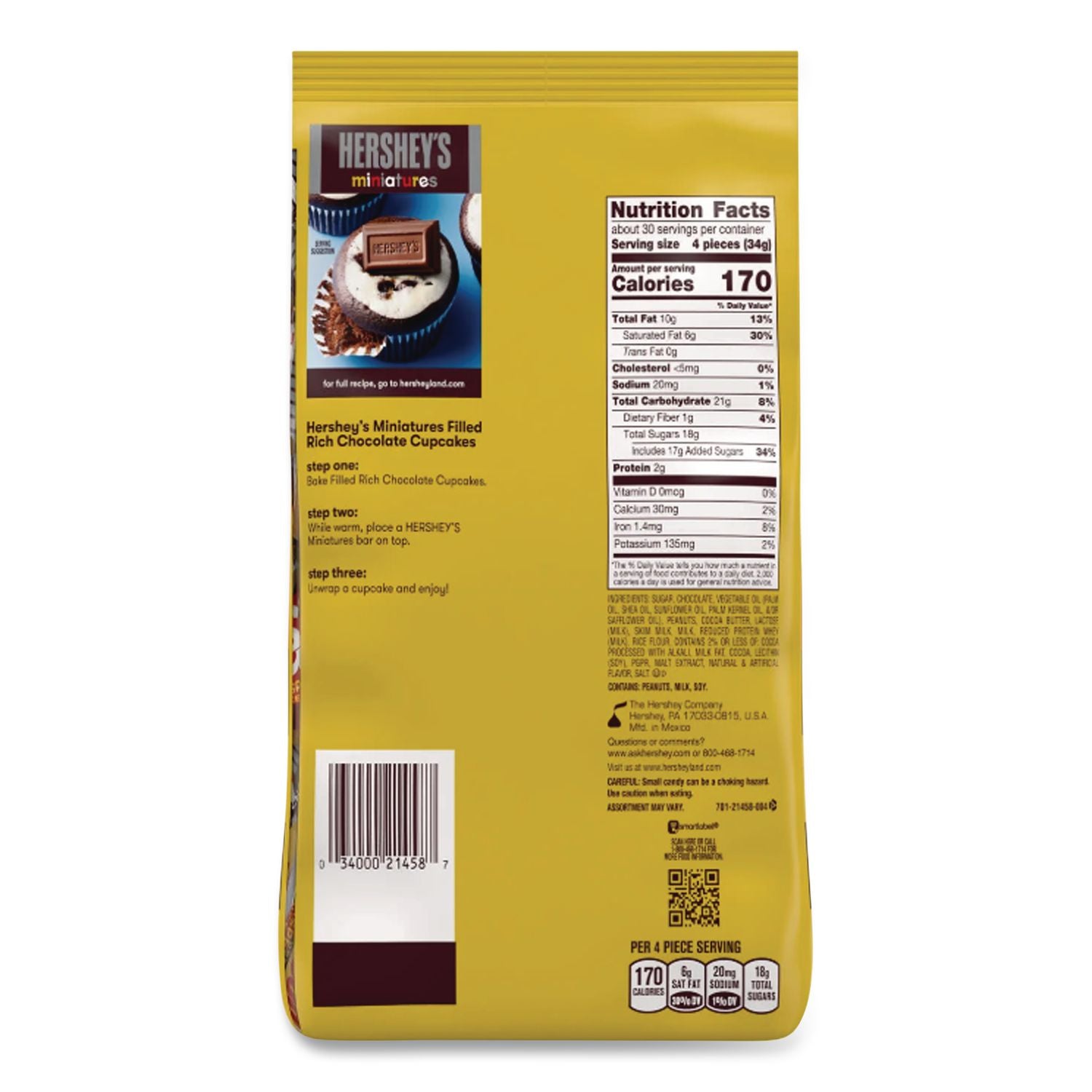 Miniatures Variety Party Pack, Assorted Chocolates, 35.9 oz Bag, Ships in 1-3 Business Days