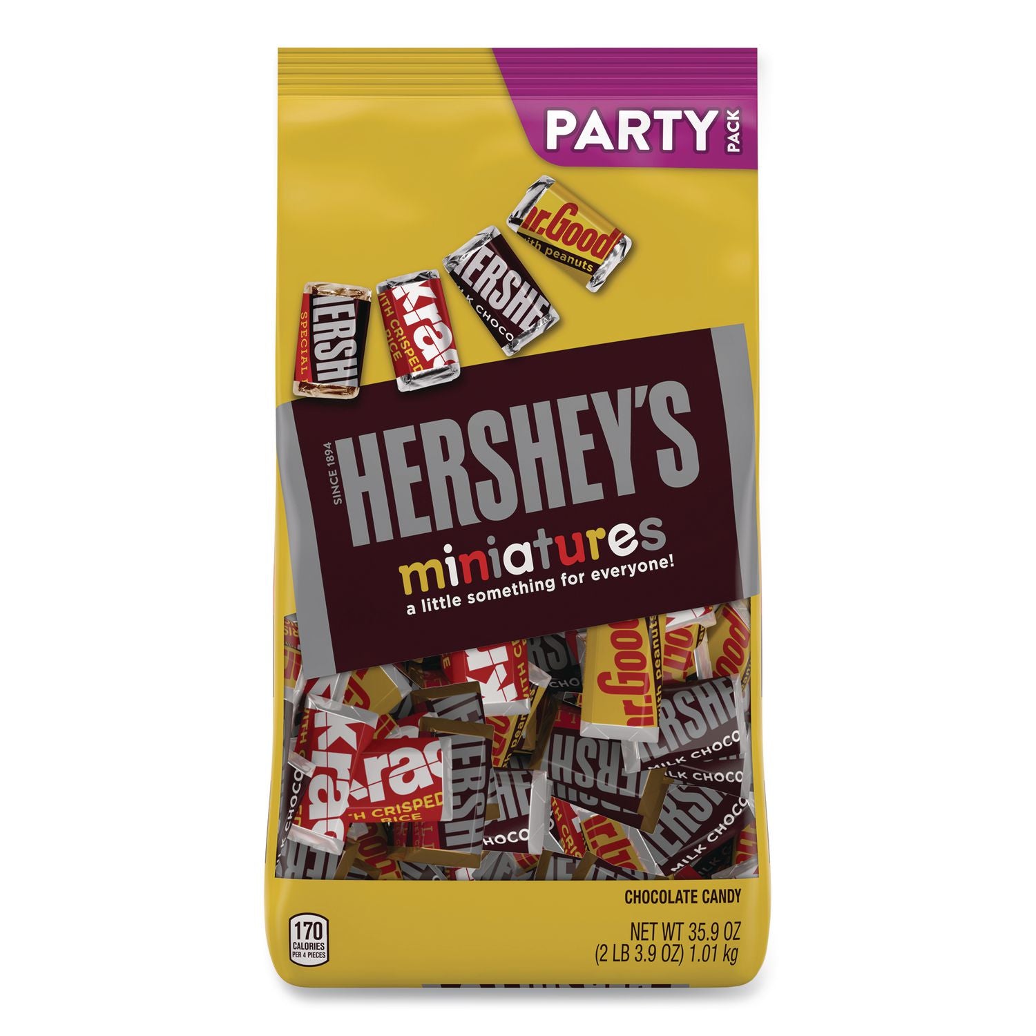 Miniatures Variety Party Pack, Assorted Chocolates, 35.9 oz Bag, Ships in 1-3 Business Days