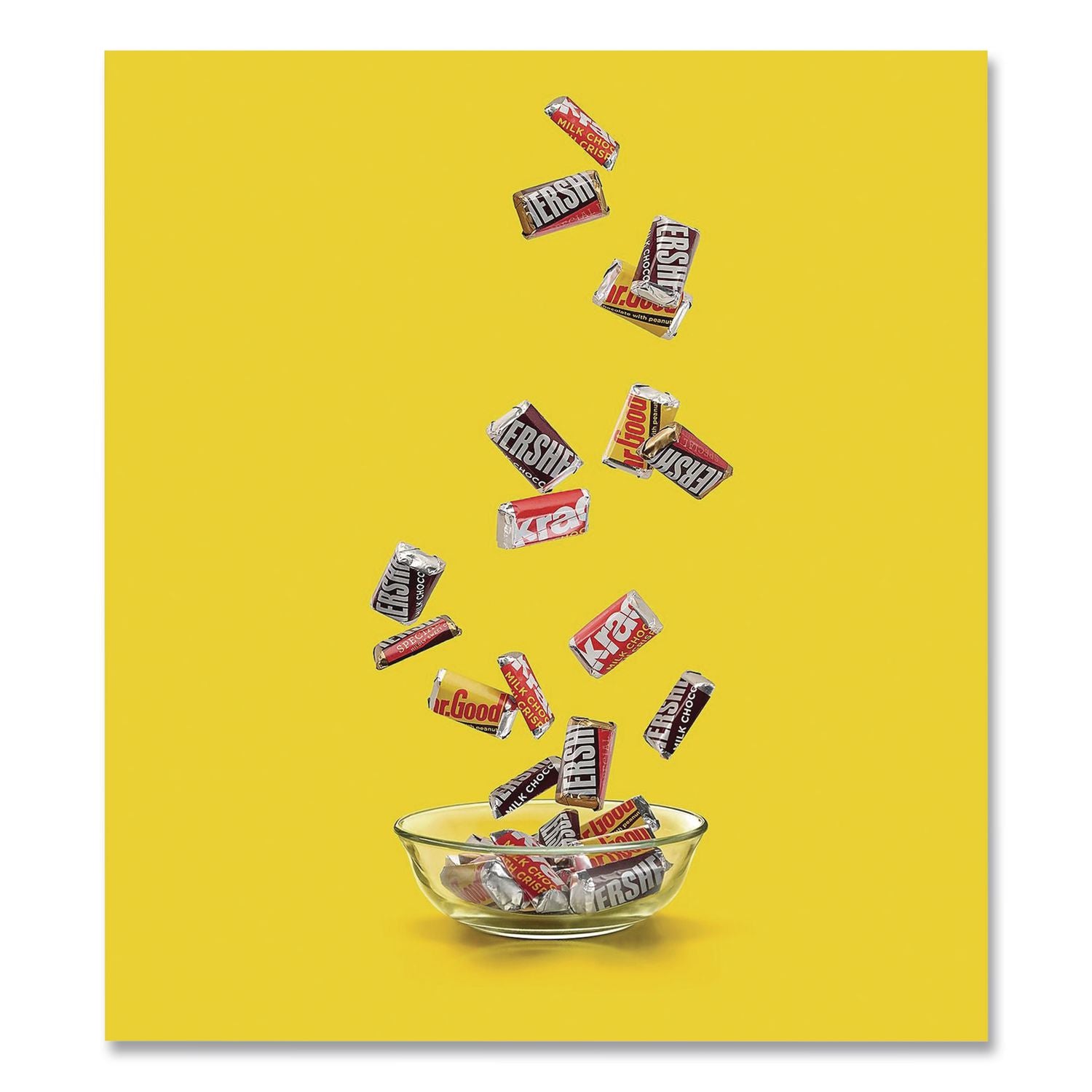 Chocolate Miniatures Party Pack Assortment, 35.9 oz Bag, 2 Bags/Carton, Ships in 1-3 Business Days