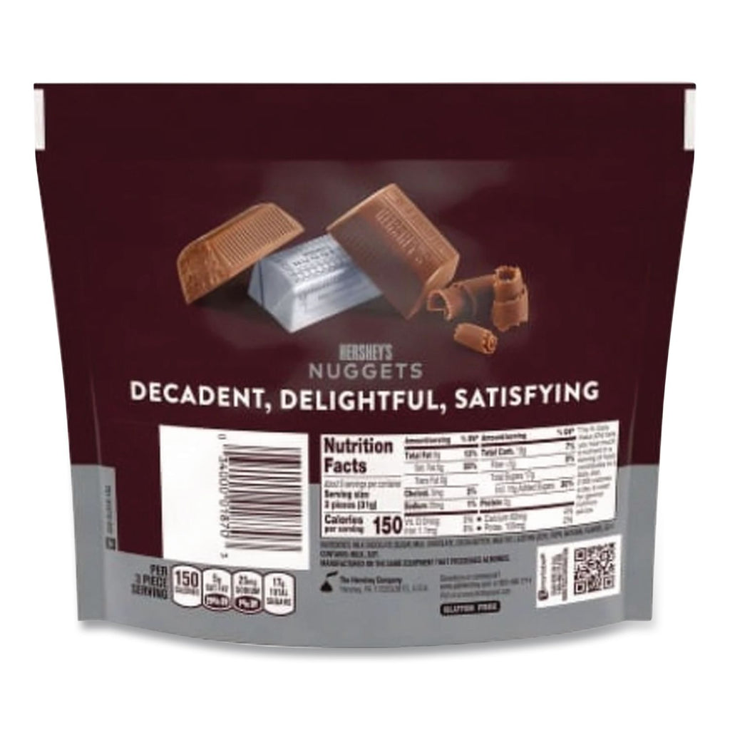 Nuggets Share Pack, Milk Chocolate, 10.2 oz Bag, 3/Pack, Ships in 1-3 Business Days
