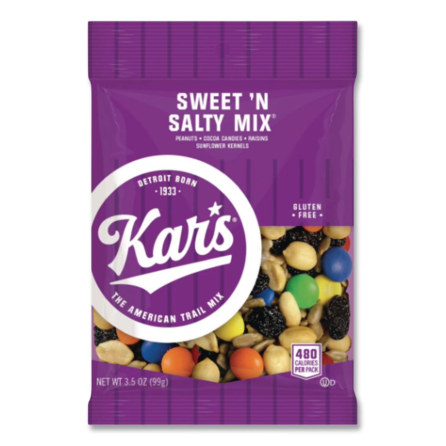 Trail Mix Variety Pack, Assorted Flavors, 18 Packets/Carton, Ships in 1-3 Business Days