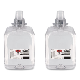 E2 Foam Handwash with PCMX for FMX-20 Dispensers, Fragrance-Free, 2,000 mL Refill, 2/Carton
