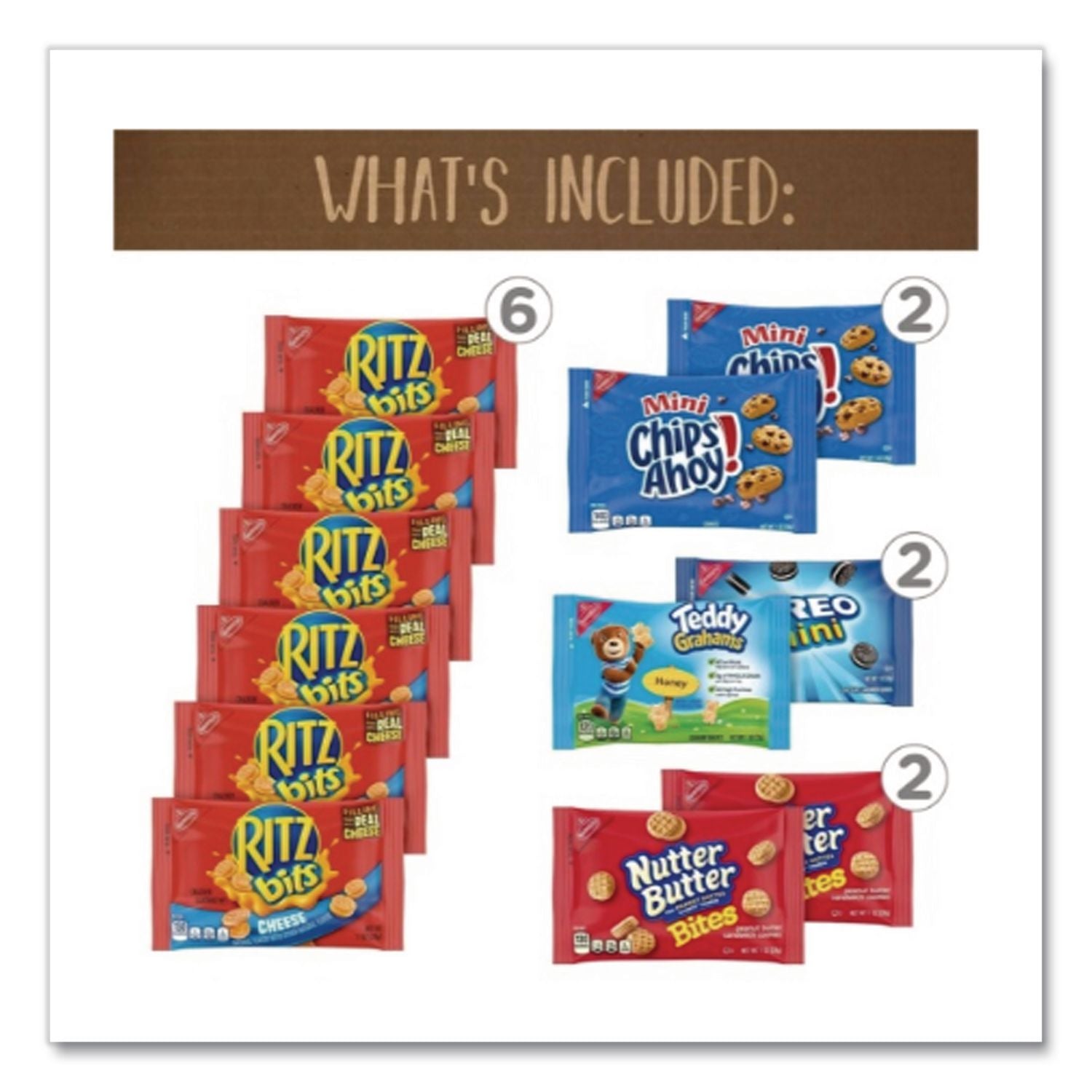 Snack Treats Variety Care Package, 40 Assorted Snacks/Box, Ships in 1-3 Business Days