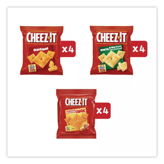 Baked Snack Crackers Variety Pack, Assorted Flavors, (8) 0.75 oz and (37) 1.5 oz Bags/Box, Ships in 1-3 Business Days