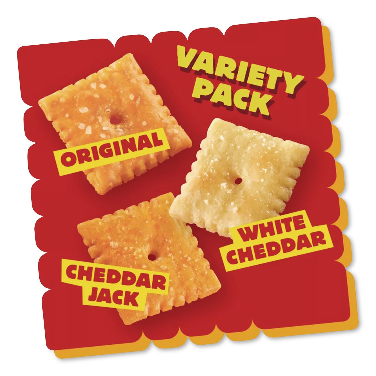 Baked Snack Crackers Variety Pack, Assorted Flavors, (8) 0.75 oz and (37) 1.5 oz Bags/Box, Ships in 1-3 Business Days