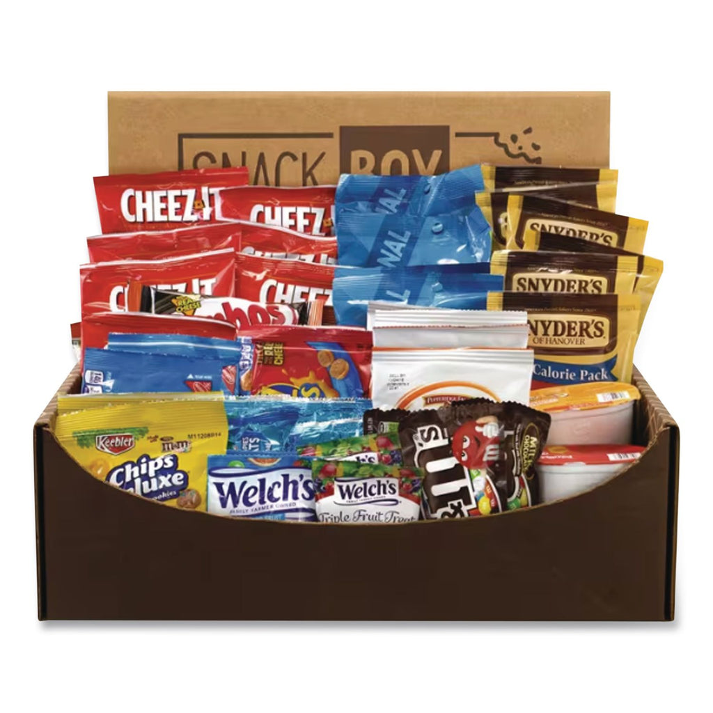 Party Snack Box, 45 Assorted Snacks/Box, Ships in 1-3 Business Days