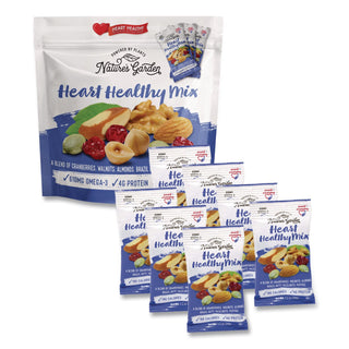 Healthy Heart Mix, 1.2 oz Pouch, 7 Pouches/Pack, 6 Packs/Carton, Ships in 1-3 Business Days