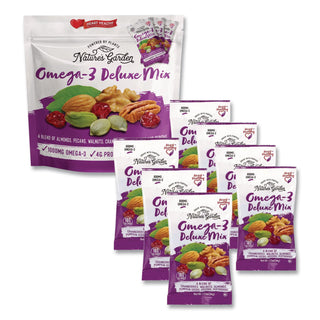 Omega-3 Nut Mix, 1 oz Pouch, 7 Pouches/Pack, 6 Packs/Carton, Ships in 1-3 Business Days