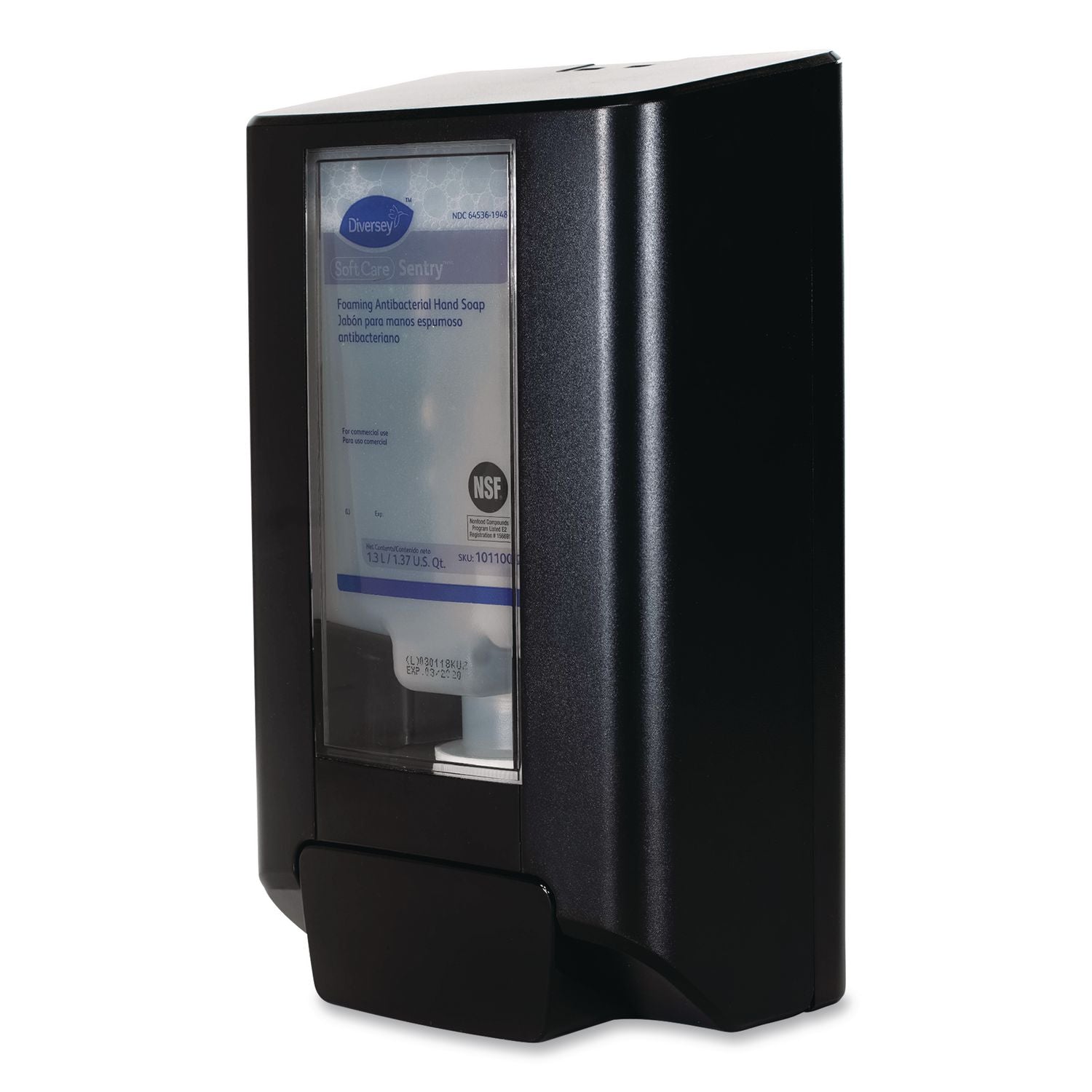Soft Care Sentry Foaming Antibacterial Hand Soap, Fragrance-Free, 1.3 L Cartridge Refill, 6/Carton